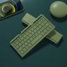 SYLORA LAMP MINIMAL - Mini Folding Bluetooth Keyboard Wireless Keypad Support3 Devices With Stand Rechargeable Foldable Keyboard For Phone Tablet