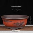Black 37cm Red Large Basin