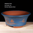33cm Blue Landscape Basin