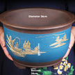 Dark Gray 36cm Blue