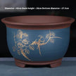 T011 Blue Peony Basin 42cm
