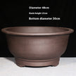 48cm Large Black Mud Basin