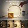 SYLORA LAMP MINIMAL - Bedside Lamp Touch Table Lamp With Natural Sounds, Desk Lamp With Alarm Clock, Touch Control 3 Levels Brightness Home Decor